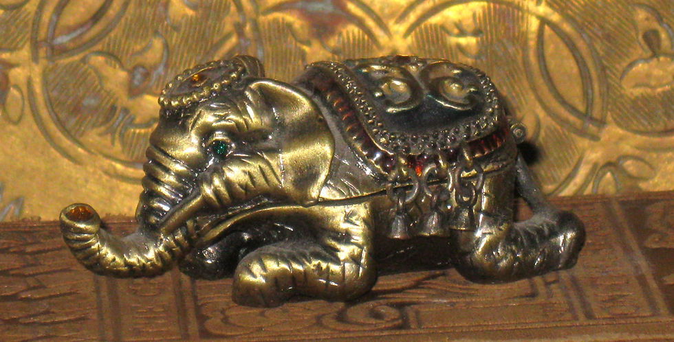 Thumbnail: Brass Elephant Personal Ashtray