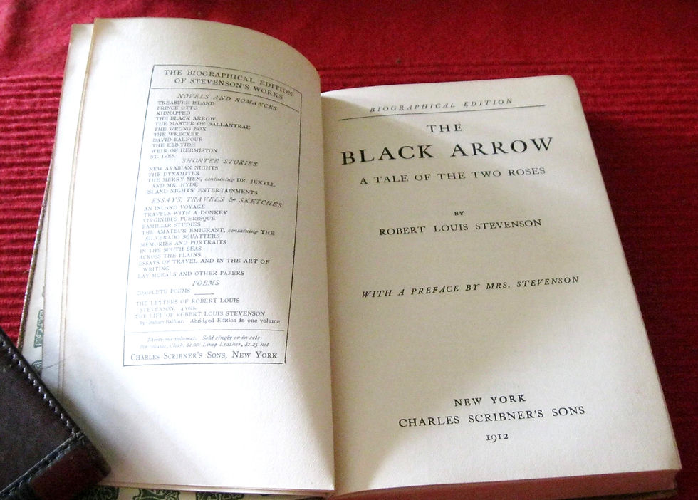 Thumbnail: The Black Arrow by Robert Louis Stevenson