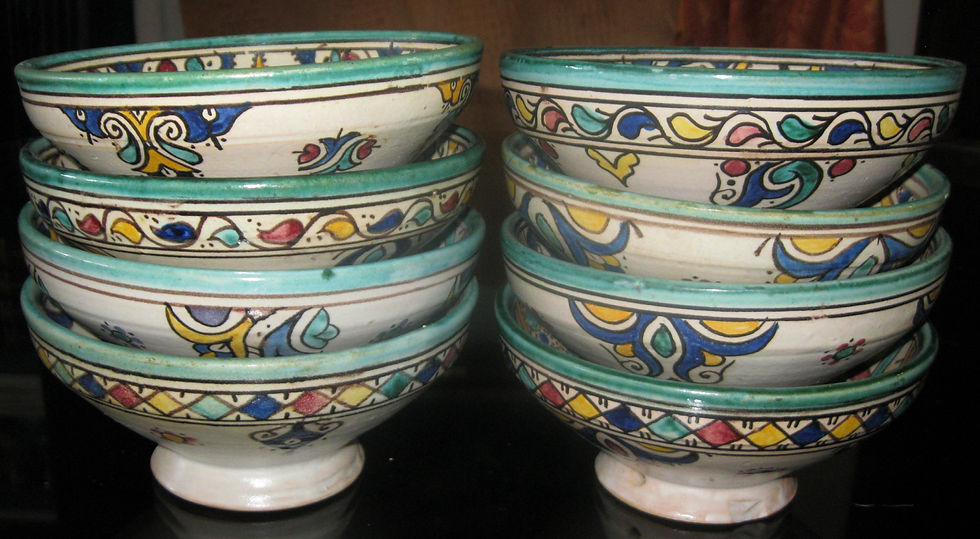 Thumbnail: side view of stacked bowls