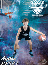 Aydan KESRI joueur au Pôle Espoirs Région SUD d'Aix-en-Provence