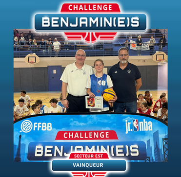 Djulian ROUQUETTE - Vainqueur Challenge Benjamins - Secteur Est