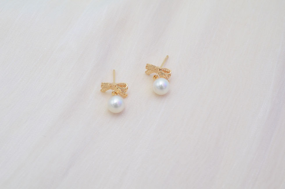 縮圖：Baroque Pearls Earrings