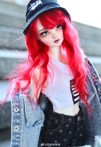 Mohair Wig (Lucky Pocket) by Celine | Moonlight BJD House