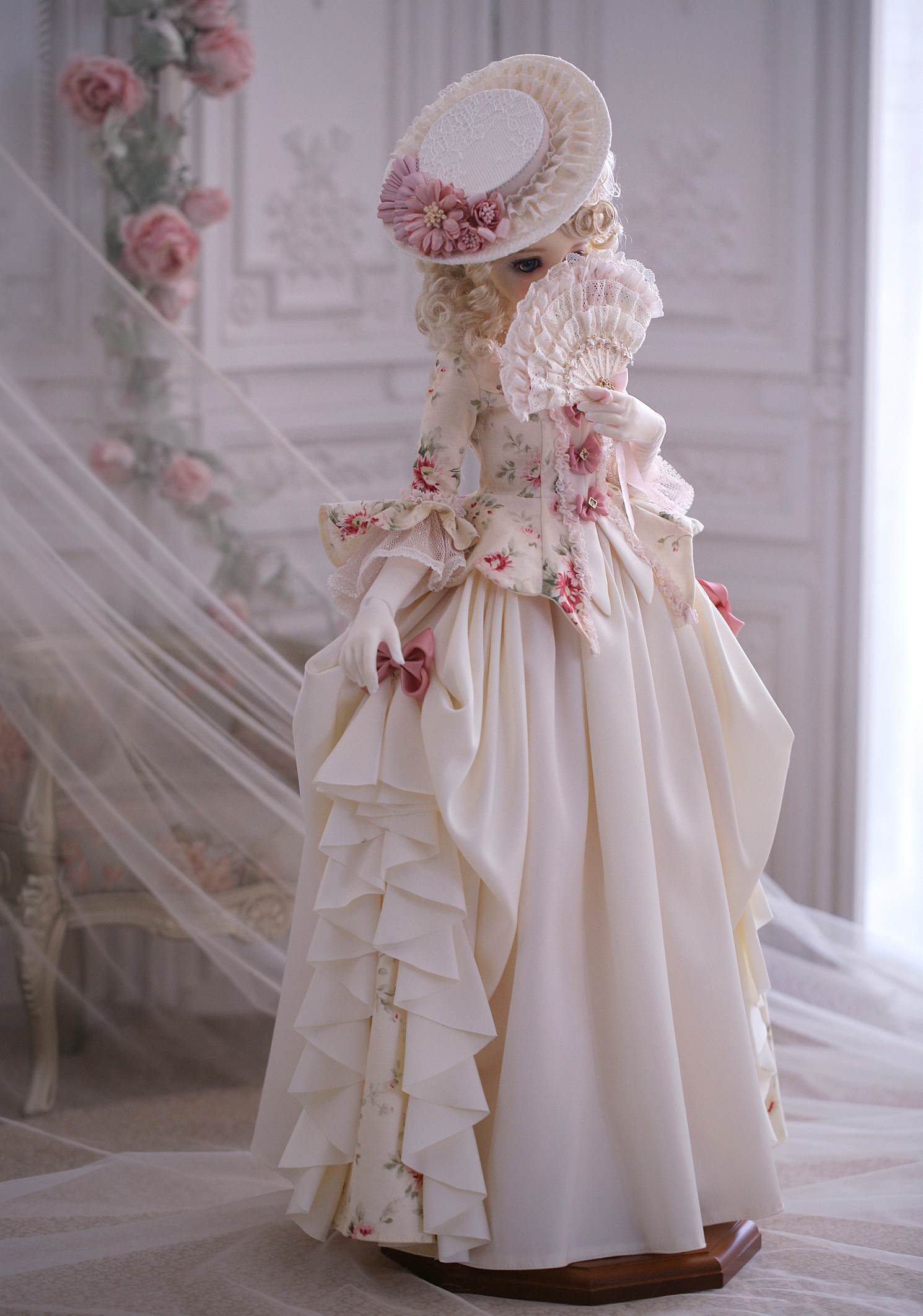 Flower Path In The Mirror Hall by Desers