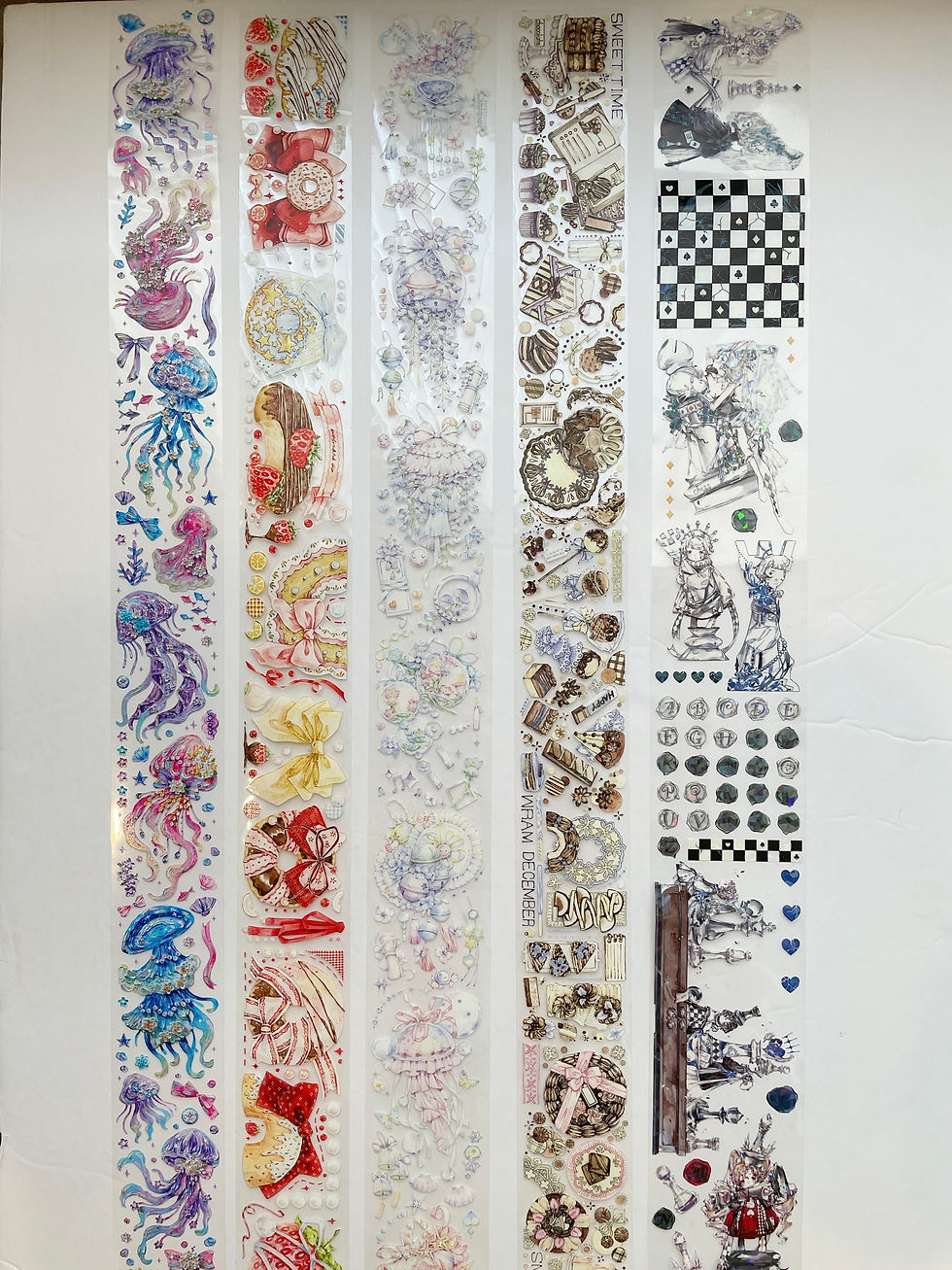 縮圖：Sticker Tape Set A (5m and up) ON OFF