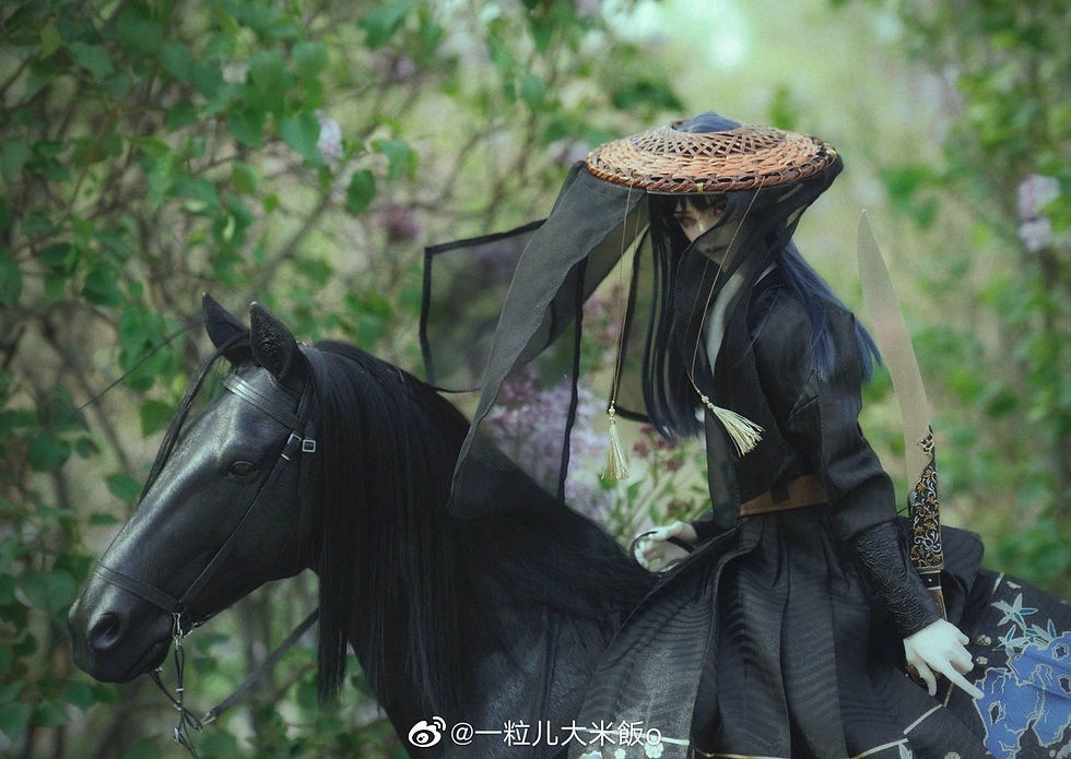 縮圖：Akhal-teke horses (Unicorn)by M.M.J.Z -X- MO SHU