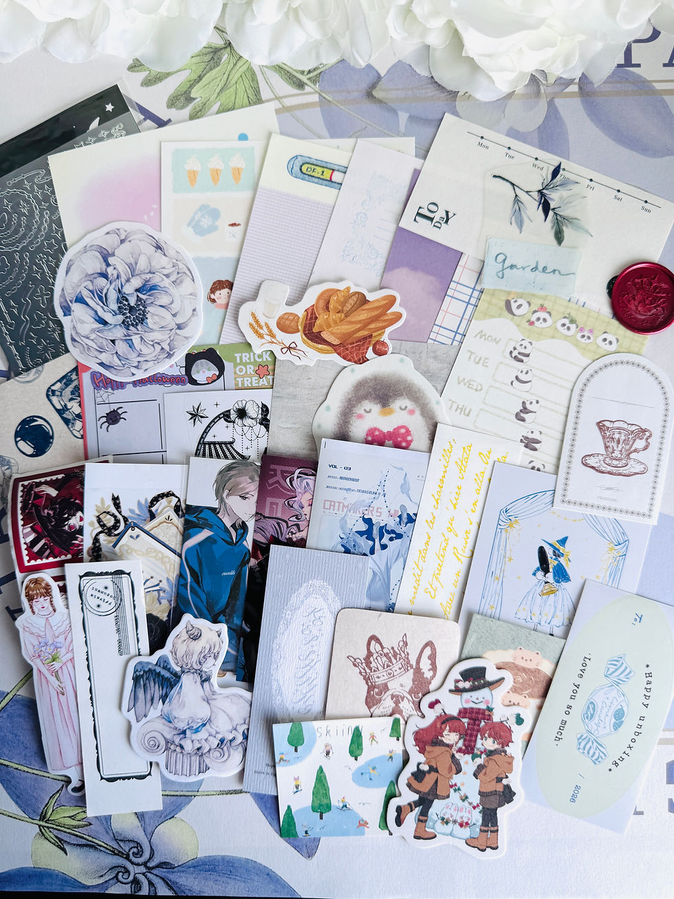 Thumbnail: Scrapbbok/Journal Supplies Pack Collection A