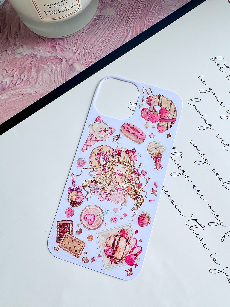 縮圖：Back Card for Clear Phone Case (iPhone 14 & iPhone 14 Pro) by Moon