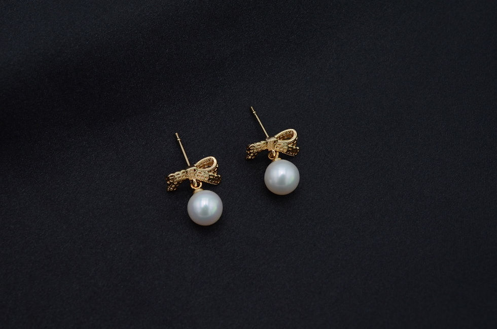 縮圖：Baroque Pearls Earrings
