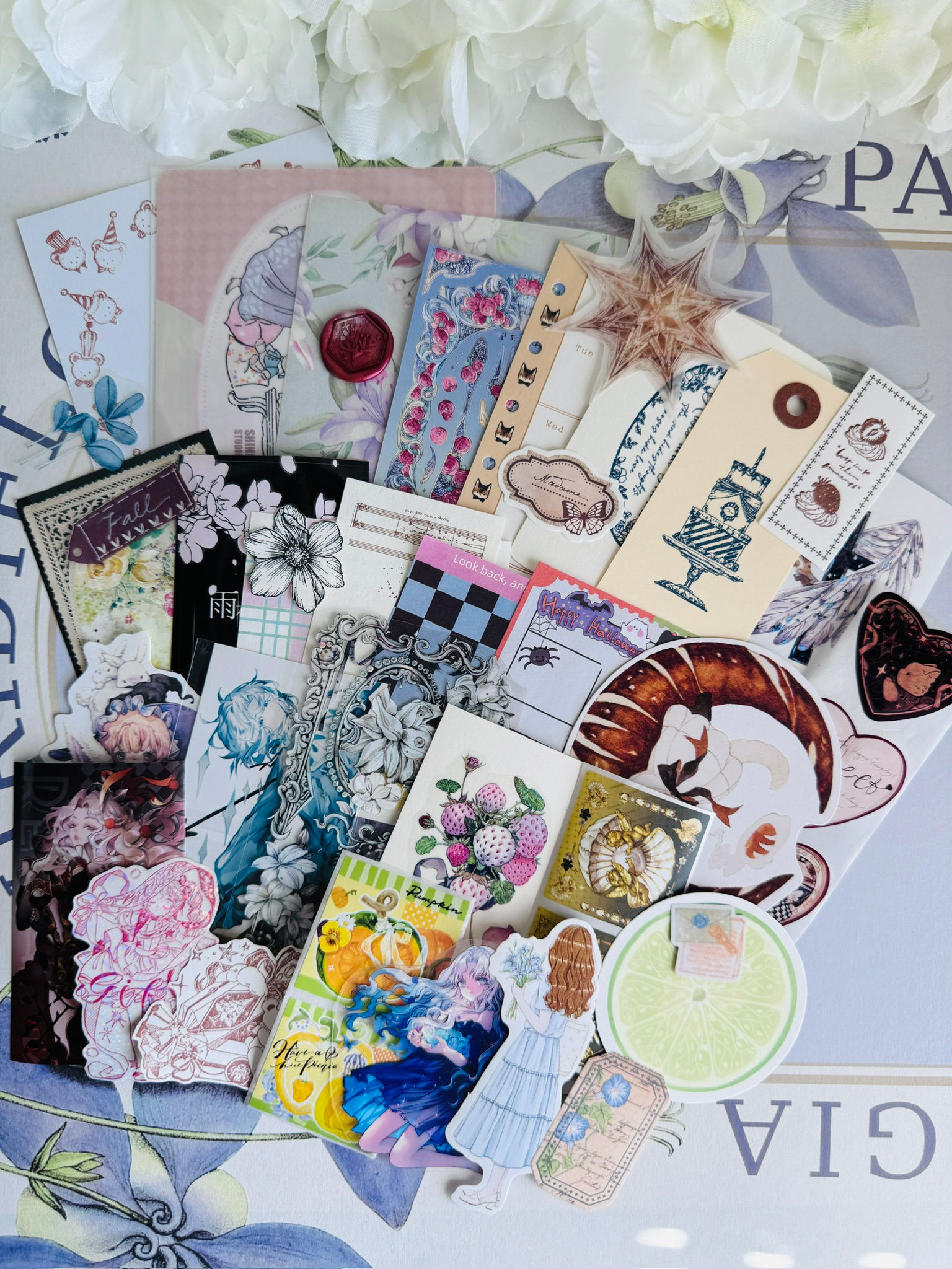 Scrapbbok/Journal Supplies Pack Collection A