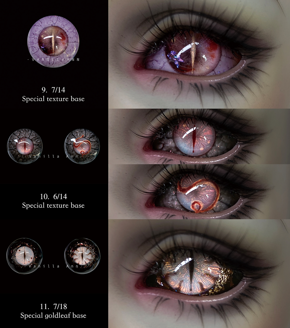 縮圖：ONE OFF resin eye December by VanillaAnn