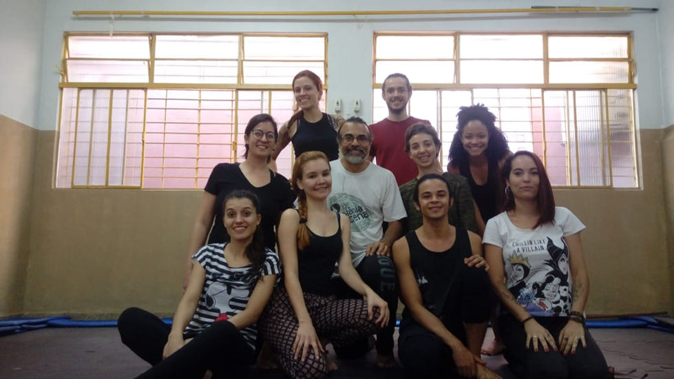 Oficina "Ação, Jogo e Gesto na Construção Poética da Cena", 2018