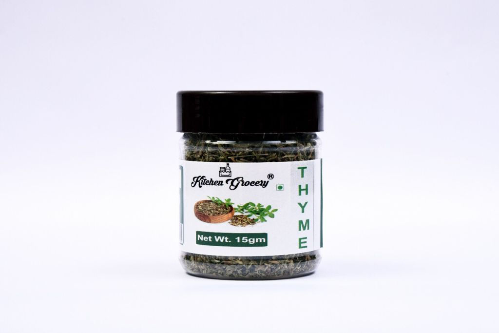 Herb Thyme for Multi Cusinie Dishes - 15gm (Air Tight Bottles)