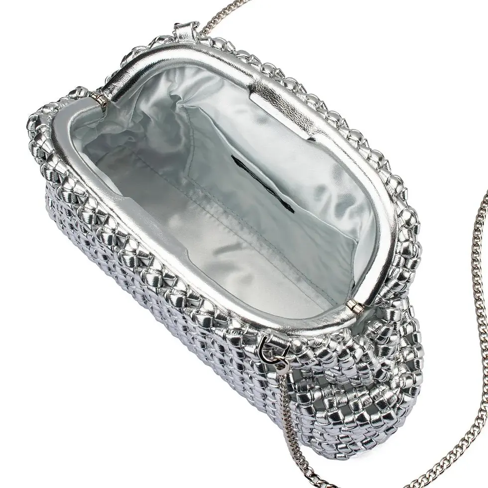 Miniatura: Everly Hand Woven Clutch