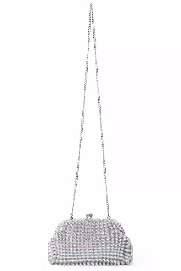 Miniatura: Ela Crystal Mesh Clutch