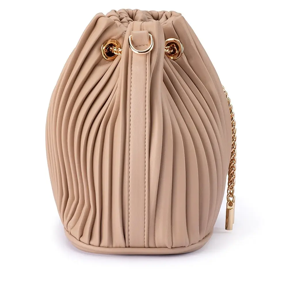Miniatura: Remi Pleated Drawstring Bag