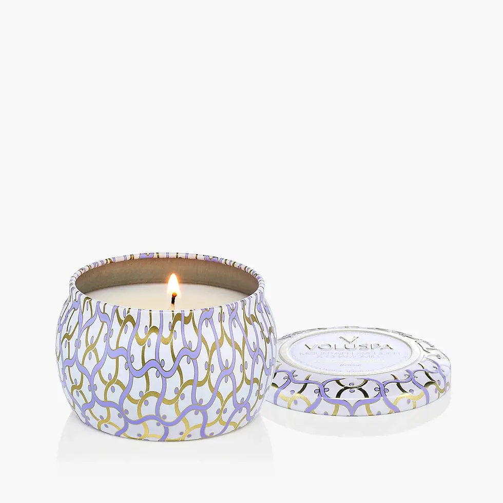Miniatura: Mountain Lavender &
Chamomile Mini Tin Candle
