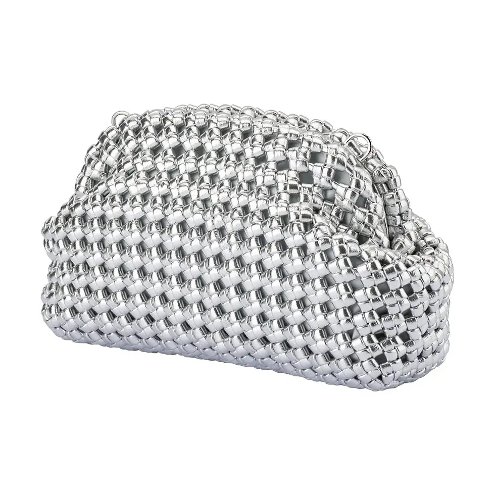 Miniatura: Everly Hand Woven Clutch