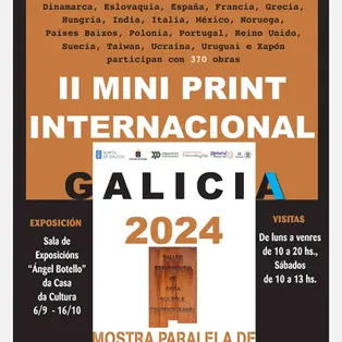 II Mini Print Internacional Galicia 2024