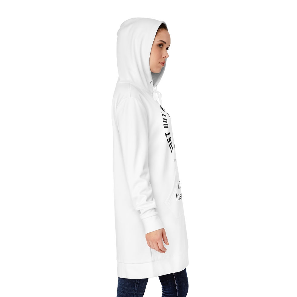 Thumbnail: Real Purpose Apparel Living Mine Women's Hoodie Dress (AOP)