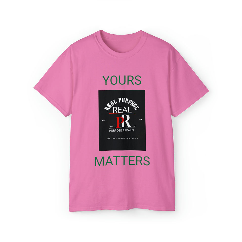 Thumbnail: Real Purpose Yours Matters TShirt