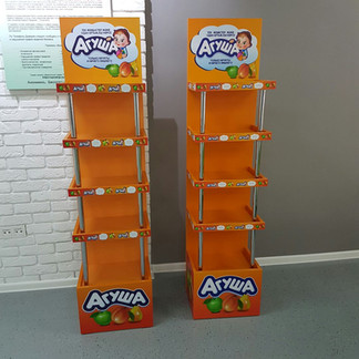 Торговые полки для Агуши