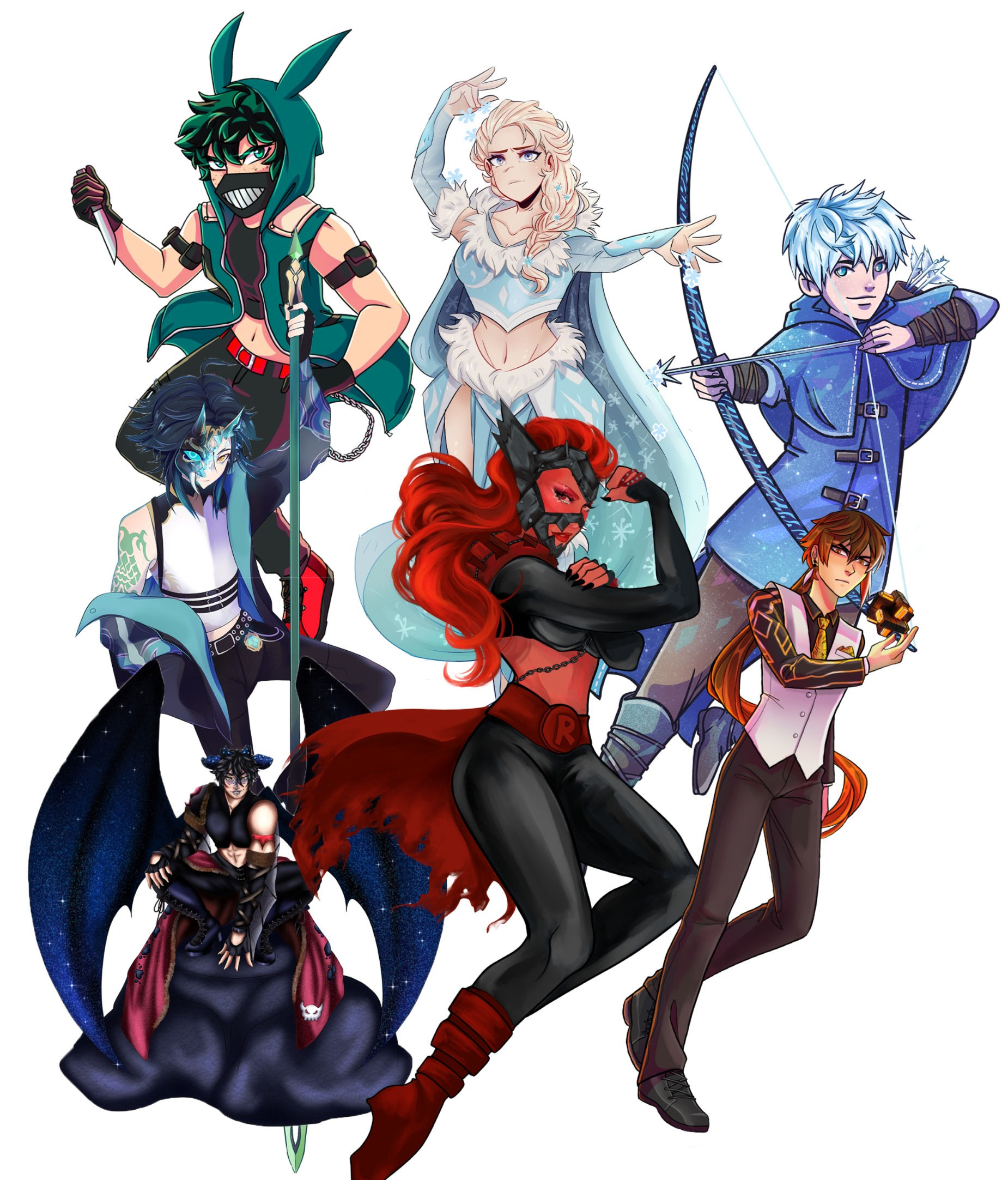 Full sticker pack (8)