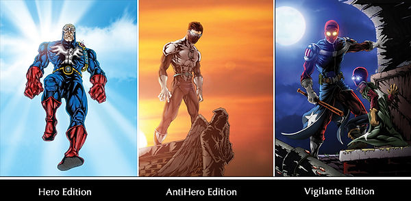 Dark America First Rising New Legends Hero Universe | Visual Adjectives