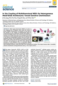 35. In-situ Coupling of Multidimensional MOFs for Heterogeneous Metal Oxide Architectures: Toward Sensitive Chemiresisto