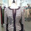 Thumbnail: Jewel Neck Kissing Front Jacket w/ Trim