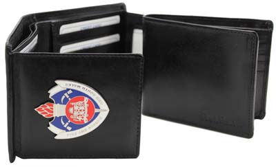 Traditional 12 Card Wallet w/ ID Badge