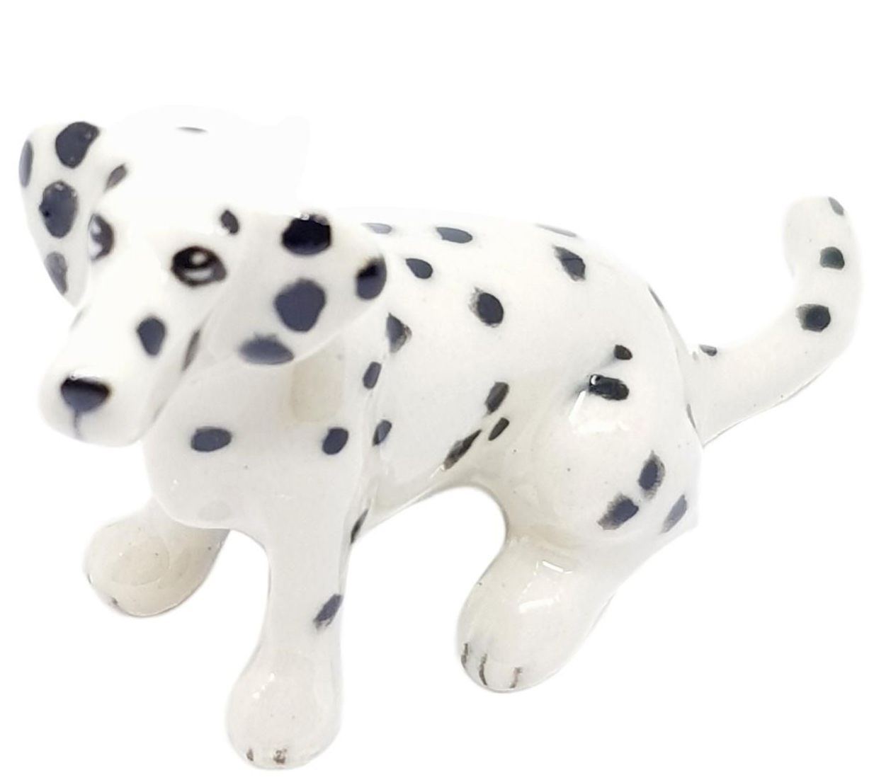 Ceramic Dalmatian Sitting figurine