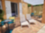 Terrasse Deluxe Aqua