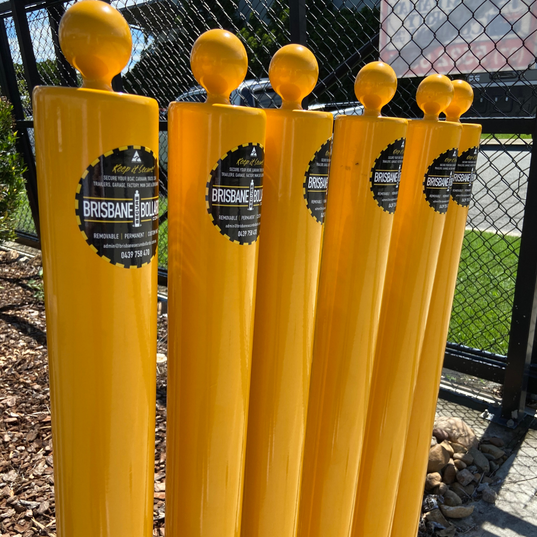 Carpark bollard installation
