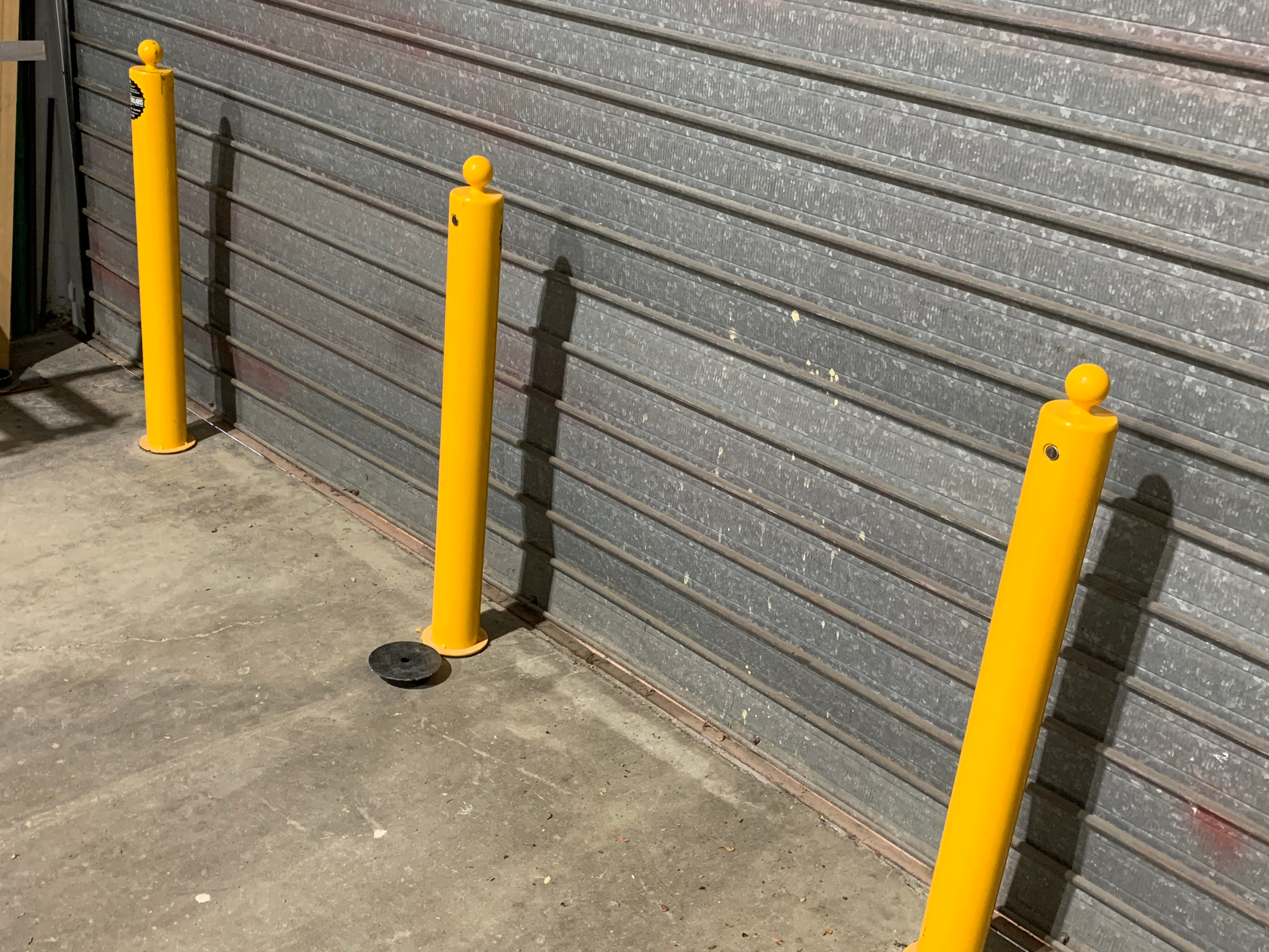 Bollard detail