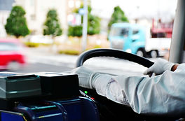観光バスの運転手