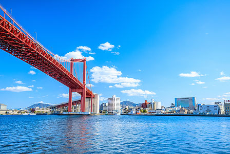 冬の若戸大橋