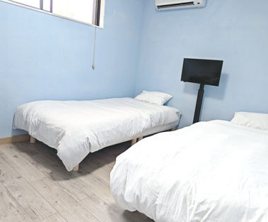 ツインルームのお部屋