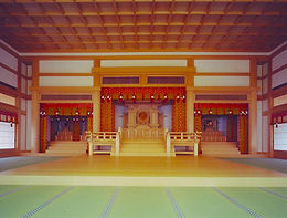 天理教-神殿レイアウトの設計事例 (1)