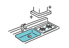 ピカピカのレンジフード