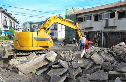 コンフィアンスでは、解体工事を徹底サポート!