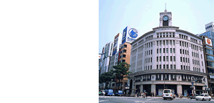 銀座中央通り眼科外観