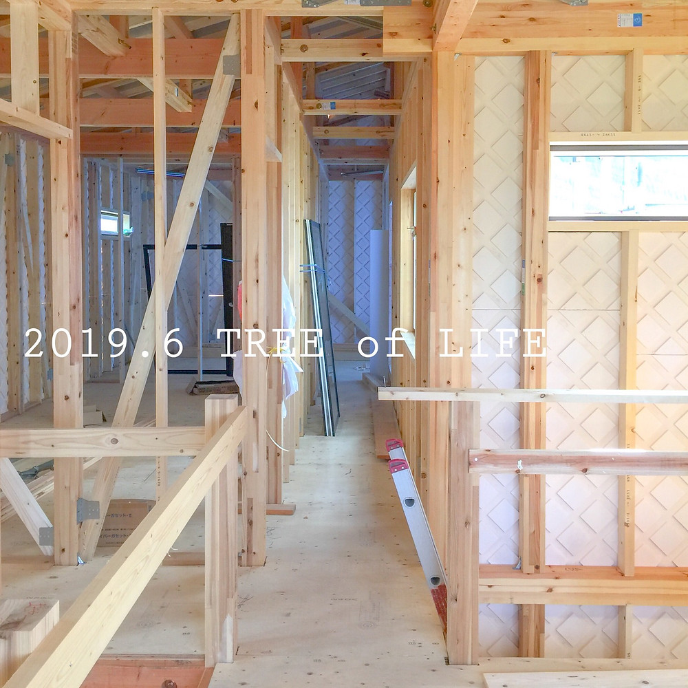 2階廊下|無垢の木の家|クリエイティブAG|磐田市