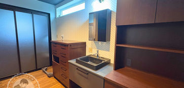 磐田市_うららか断熱の家/洗面所・バスルーム