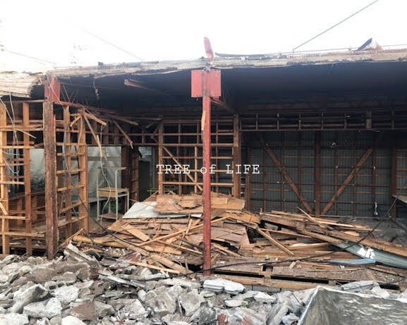 建物解体中