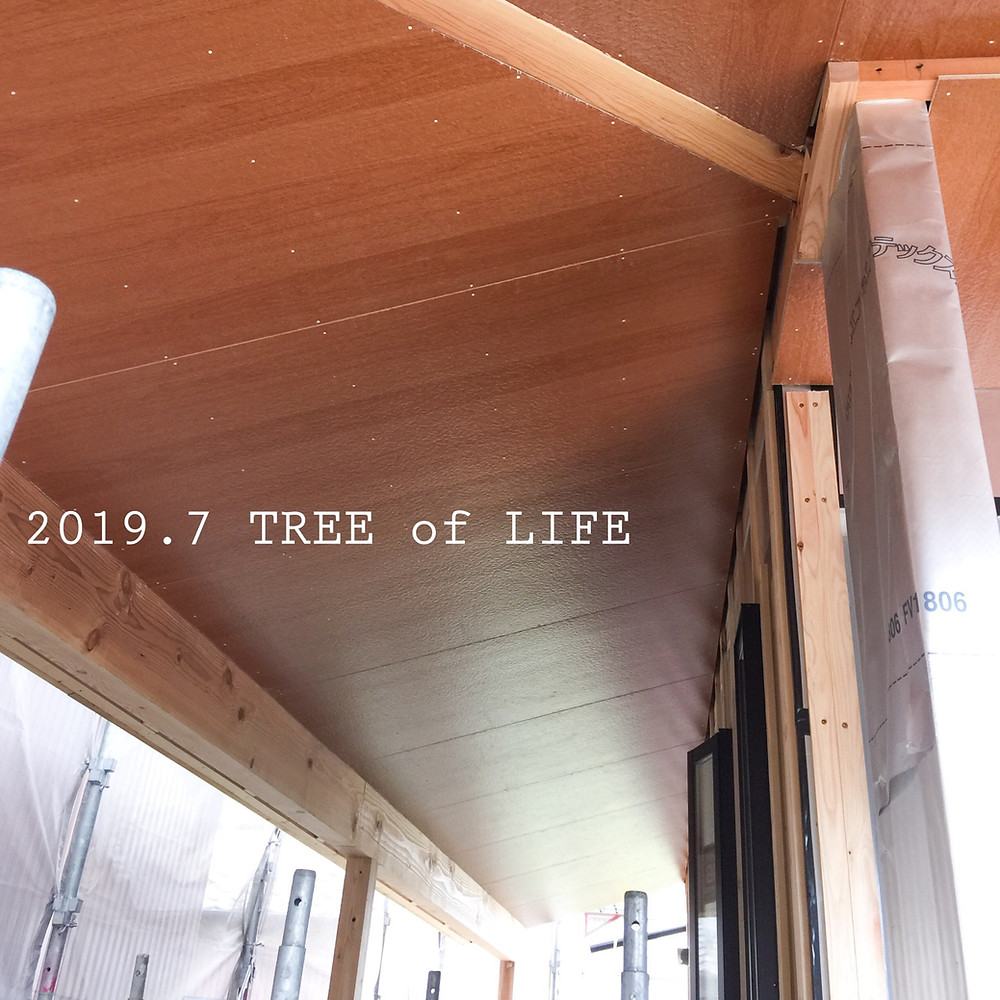 軒下|無垢の木の家|クリエイティブAG|磐田市