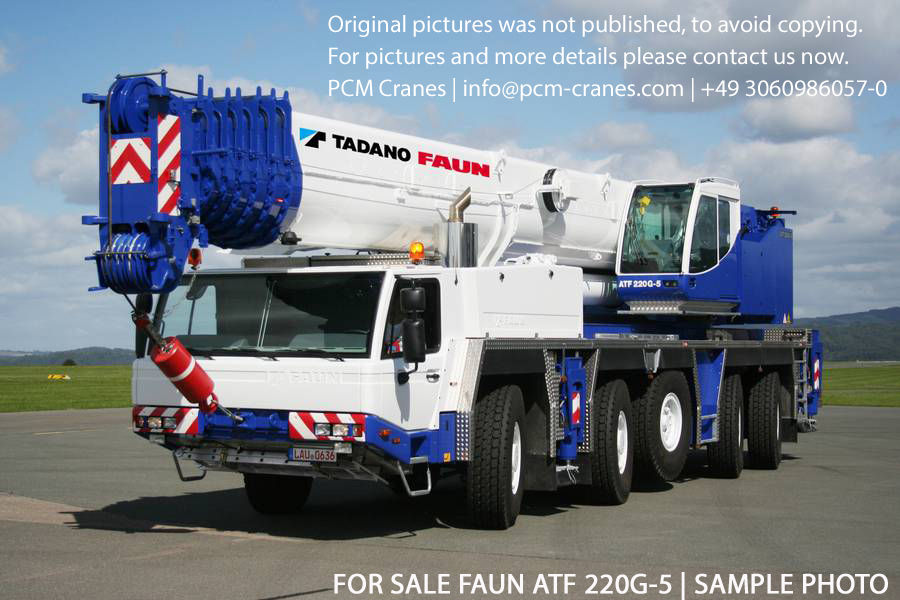 Musterbild Faun ATF 220 G-5 Sale PCM Cranes