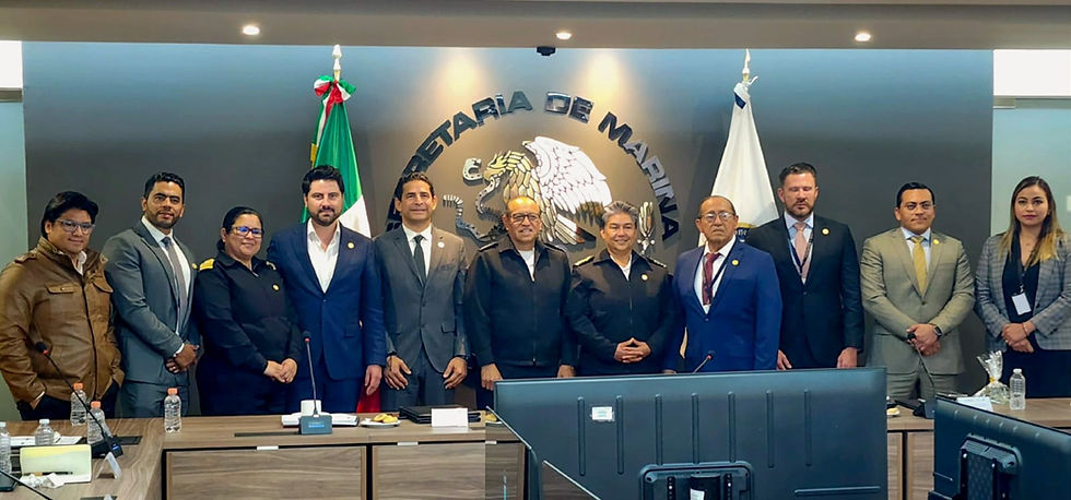 PRESENTA API-BCS RESULTADOS ANTE SECRETARÍA DE MARINA Y CORDINACIÓN DE PUERTOS Y MARINA MERCANTE.