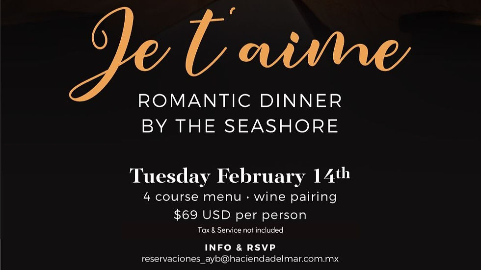 EL “PLACE TO BE” PARA FESTEJAR EL AMOR Y LA AMISTAD ES HACIENDA DEL MAR LOS CABOS.