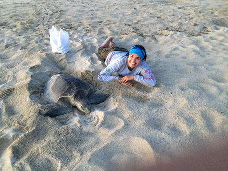 Zulema Alejandra Guevara Oviedo, su trabajo y amor por las Tortugas.